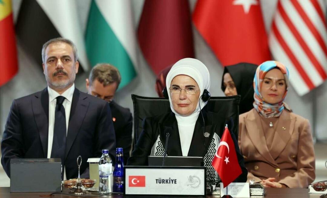 First Lady Erdoğan uppmärksammade palestinska barn med sitt inlägg om World Children's Rights Day!