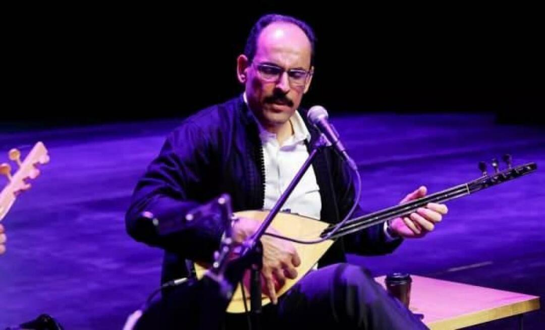 İbrahim Kalın gjorde en oförglömlig konsert med 'İrfani Türküsü'!