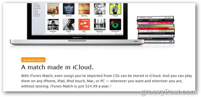 Apple släpper iTunes Match - granskning av första titt