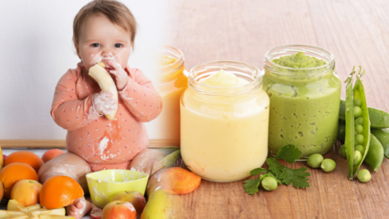 Hur börjar spädbarn fast mat? När ska man byta till tillskott? Kompletterande matnäringslista