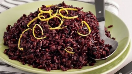 Vad är svart ris? Hur man gör pilaf från svart ris? Tekniker för matlagning av svart ris