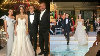 Äktenskapet med paret Mesut Özil och Amine Gülşe verkade bördigt!