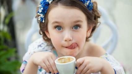Kan barn dricka kaffe? Är det skadligt?