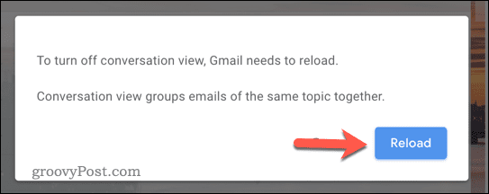Ladda om Gmail-inkorgen