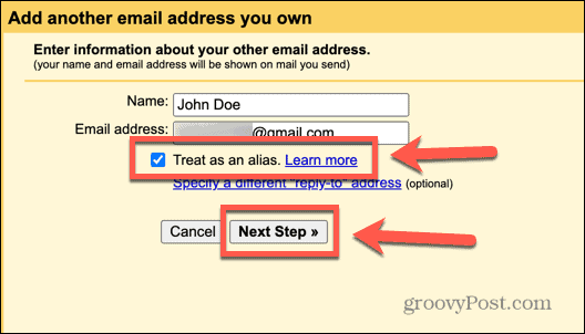 gmail nästa steg
