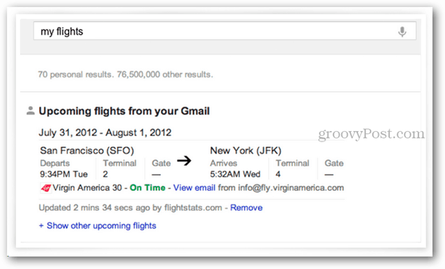 Hur man aktiverar Gmail-resultat i Google-sökning