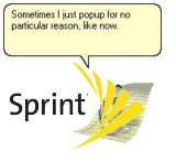 Bli av med Sprints irriterande meddelanden