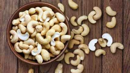 Vilka är fördelarna med cashewnötter? Saker att veta om cashewnötter som påverkar ögons hälsa positivt