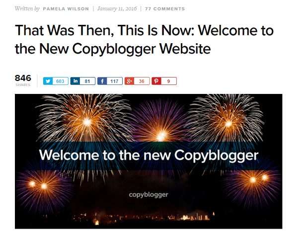 copyblogger kommentarer returnerar