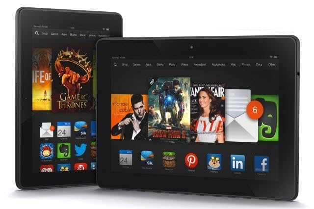 Amazon Kindle Fire HDX-familj