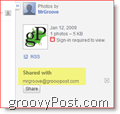 Google Picasa inbjudan via e-post:: groovyPost.com