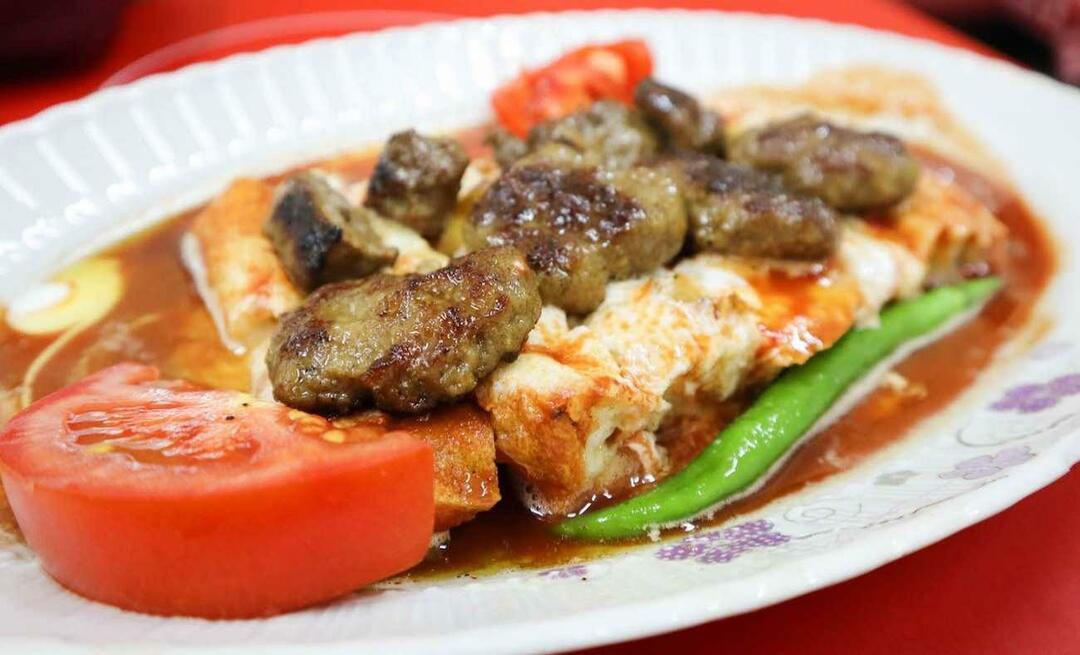 Hur gör man Eskisehir balaban kebab? My Bride's Kitchen Balaban Kebab Recept