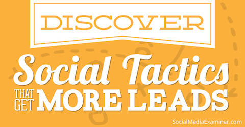 social taktik för fler leads