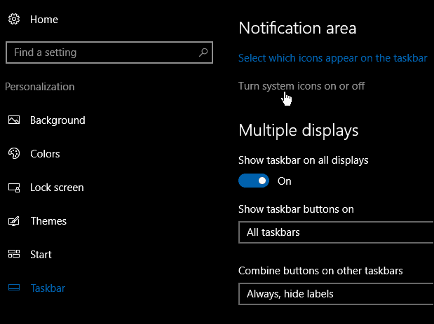 Tips för Windows 10: Välj vilka ikoner som ska visas i systemfältet