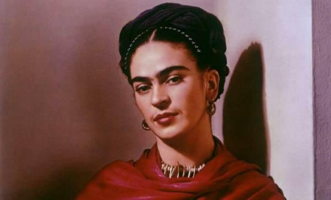 Frida Kahlo gillade inte hennes självporträtt och slängde det! Säljes på auktion för rekordpris