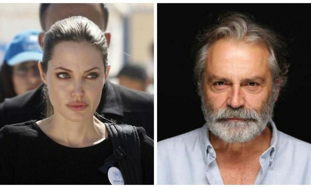 Den senaste looken av Haluk Bilginer, som spelar huvudrollen med Angelina Jolie, väckte uppmärksamhet! Det smälte som ett ljus