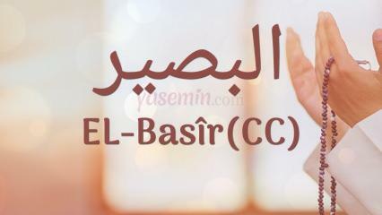 Vad betyder namnet al-Basir (c.c)? Vilka är dygderna med al-Basir? Al-Basir Esmaul Husna...