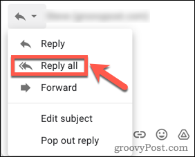 Svara alla Gmail-mottagare