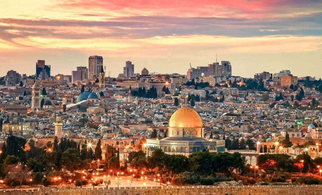Jerusalems historia. Varför är Jerusalem så viktigt för muslimer?