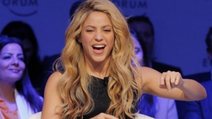 Shakiras backstage begärde förvånad!