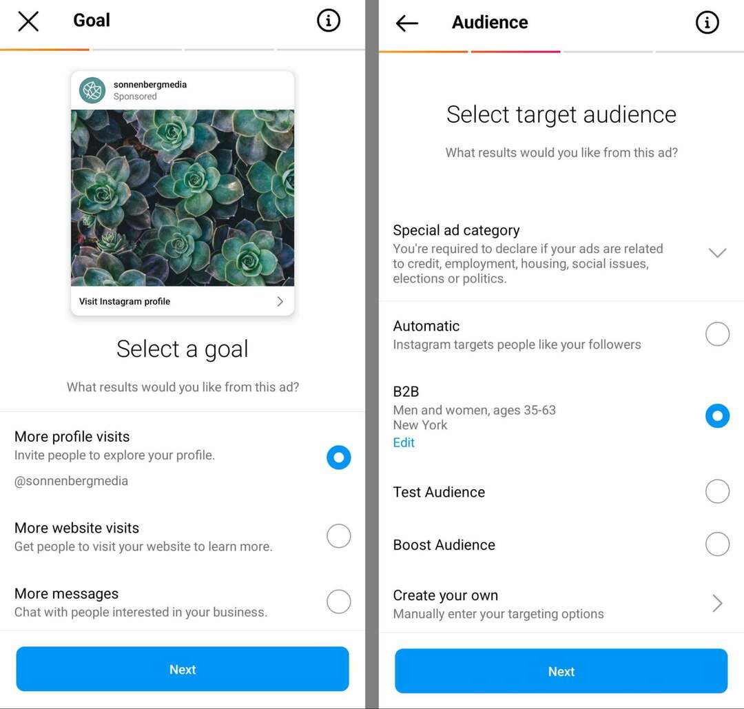 how-to-marketing-action-buttons-with-paid-instagram-content-goal-audience-sonnebergmedia-example-14