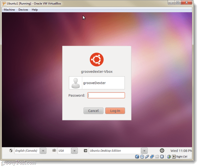 Ubuntu-installationen klar