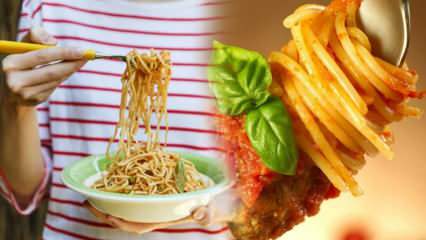 Vinner tomatpasta pasta vikt? Hälsosam och kalorifattig pastarecept för middag