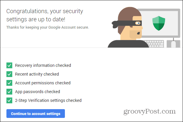 Googles säkerhetsguide framgång