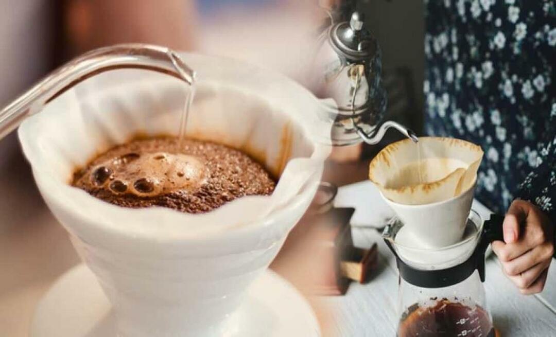 Hur gör man enklast filterkaffe? Tips för att göra filterkaffe