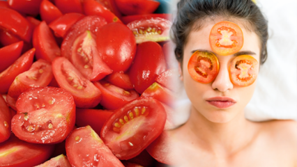 Vilka är fördelarna med tomat för huden? Hur är en tomatmask tillverkad?