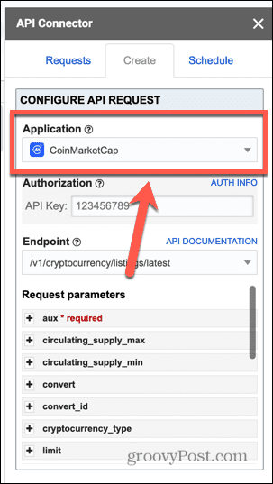 api-anslutningsapplikation