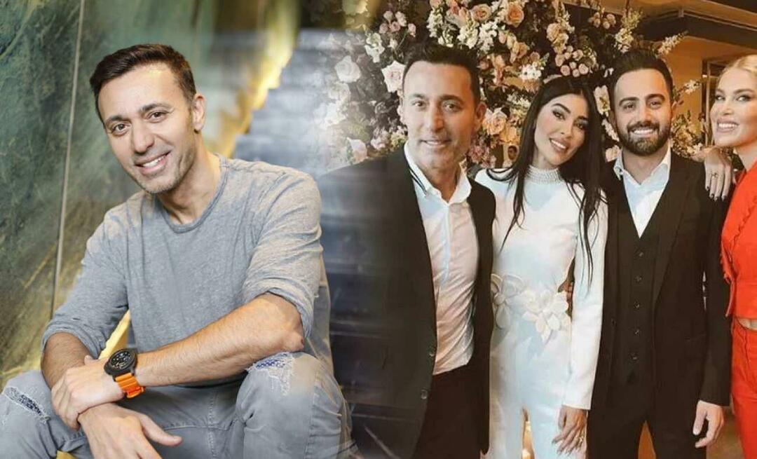 Grattis på Mustafa Sandals dag! Bevittnade sin svägers bröllop