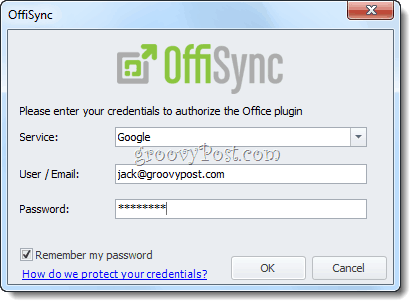 OffiSync: Synkronisera Google Docs med Office 2010