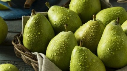 Förebyggande av anemi: Vilka är fördelarna med päron? Hur många päron finns det? Vad är päron bra för?