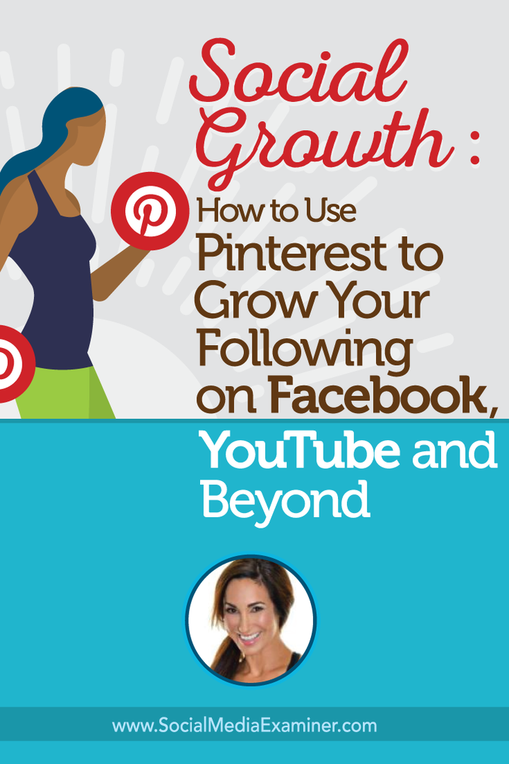 Social tillväxt: Hur man använder Pinterest för att växa efter på Facebook, YouTube och bortom: Social Media Examiner