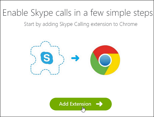 Skype-förlängning