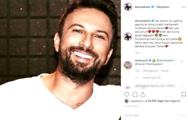 Vad hände med Tarkan? Demet Akalın: Må Allah förlåta dig till din familj Tarkan ...