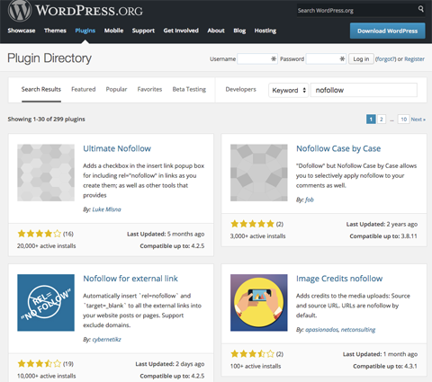 nofollow-plugins för wordpress