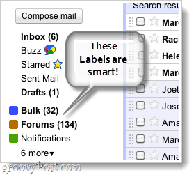 smarta etiketter gmail skärmdump