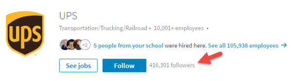 Lägg till ditt totala antal LinkedIn-följare i ditt granskningsark.