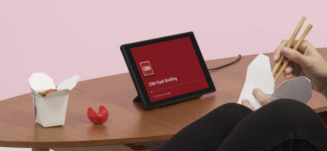 Ändra Alexa Wake Word for Fire HD Tablet i Show Mode