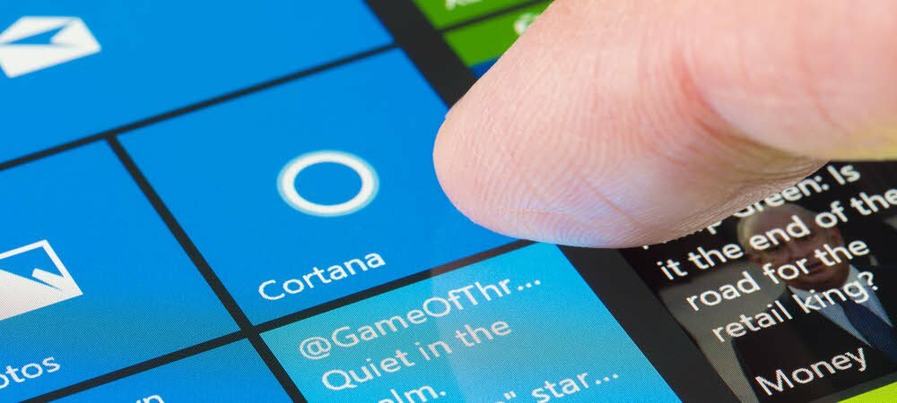 Så här inaktiverar du helt Cortana på Windows 10