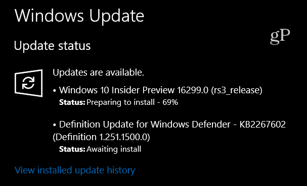 Microsoft släpper Windows 10 Preview Build 16299 för PC