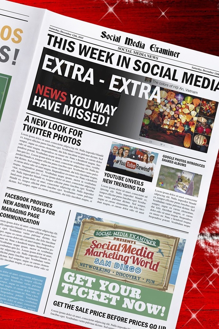 sociala medier granskare veckovisa nyheter 12 december 2015