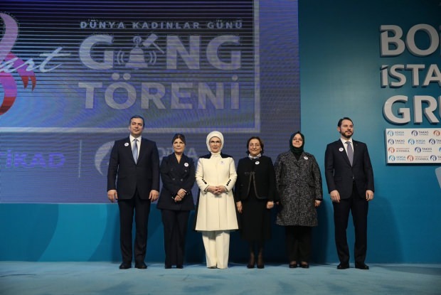 "Internationell kvinnodag" delning av First Lady Erdoğan