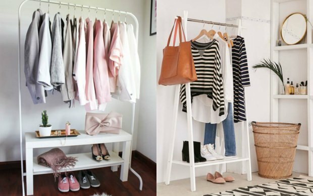 metoder för att arrangera garderober