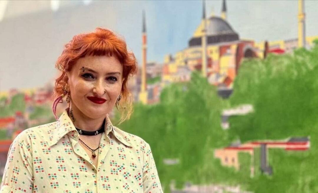 Jättemålning i Istanbul på 100 dagar! Beundransvärt drag från Alev Özas