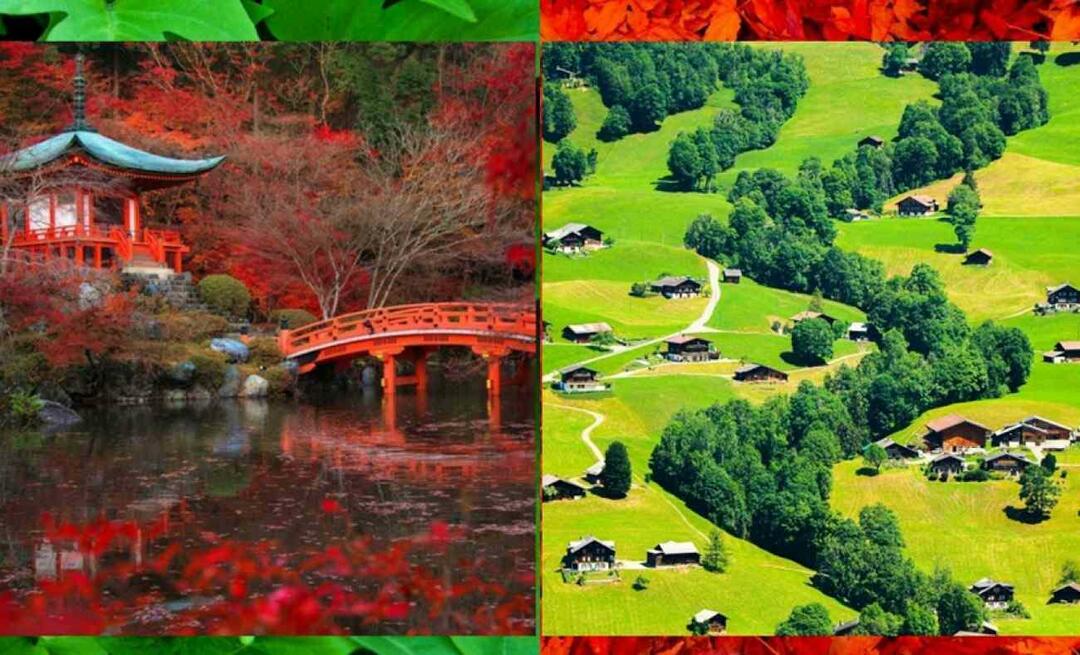 Vilka länder ska man besöka under hösten? Var finns ställena att åka utomlands på hösten?