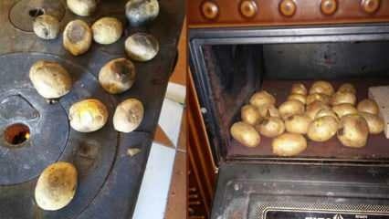 Läckert potatisrecept i ugnen! Hel potatis tillagas på några minuter?