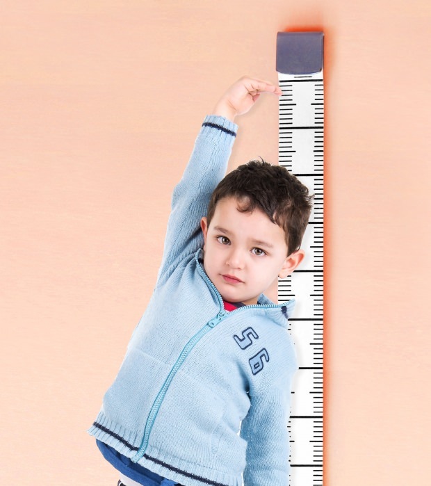 Påverkar kort längd på gener barns höjd?